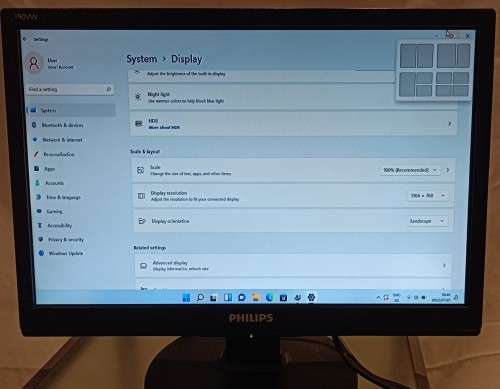 Dell OptiPlex 9020 i5-4570@3.2GHz,8GB RAM, 240GB SSD,Philips190VW9 19` Monitor