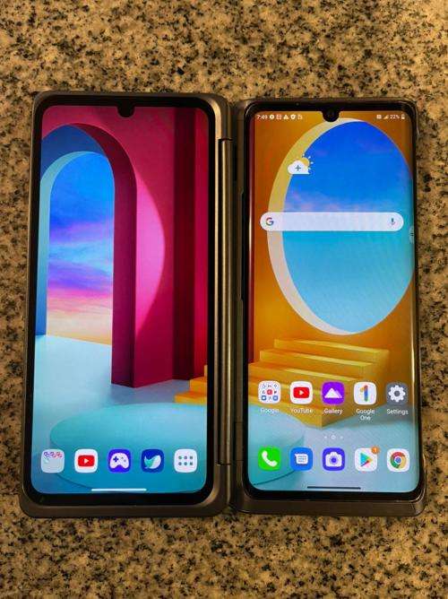 LG VELVET 5G MINT CONDITION WITH LG VELVET DUAL SCREEN