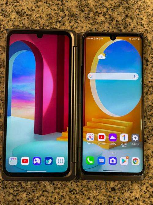 LG VELVET 5G MINT CONDITION WITH LG VELVET DUAL SCREEN