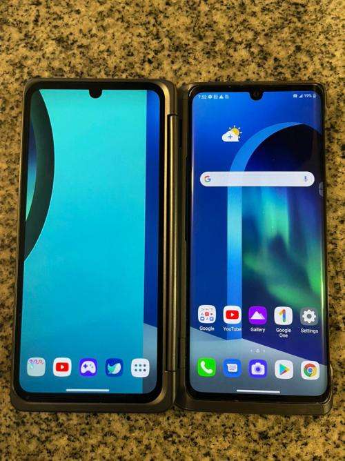 LG VELVET 5G MINT CONDITION WITH LG VELVET DUAL SCREEN