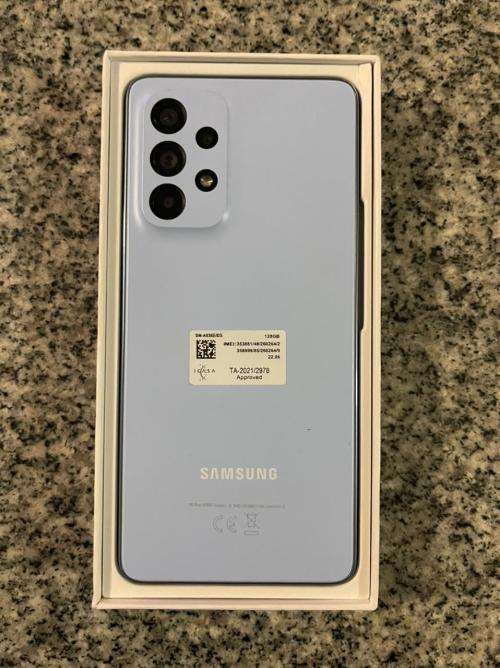 Samsung Galaxy A53 5G 6GB RAM 128GB Dual Sim - Awesome Blue  New open box