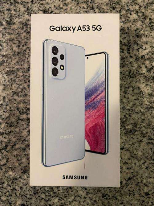 Samsung Galaxy A53 5G 6GB RAM 128GB Dual Sim - Awesome Blue  New open box