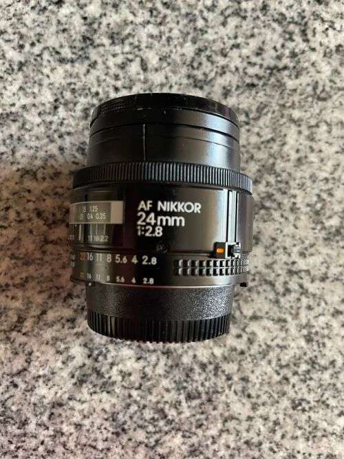 Nikon AF NIKKOR 24MM 1:2.8  Camera Lense