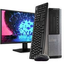 Complete Dell Optiplex 7010 system, Intel i5-3470, 8GB RAM, 240GB SSD,1TB HDD, 22` Dell Monitor etc