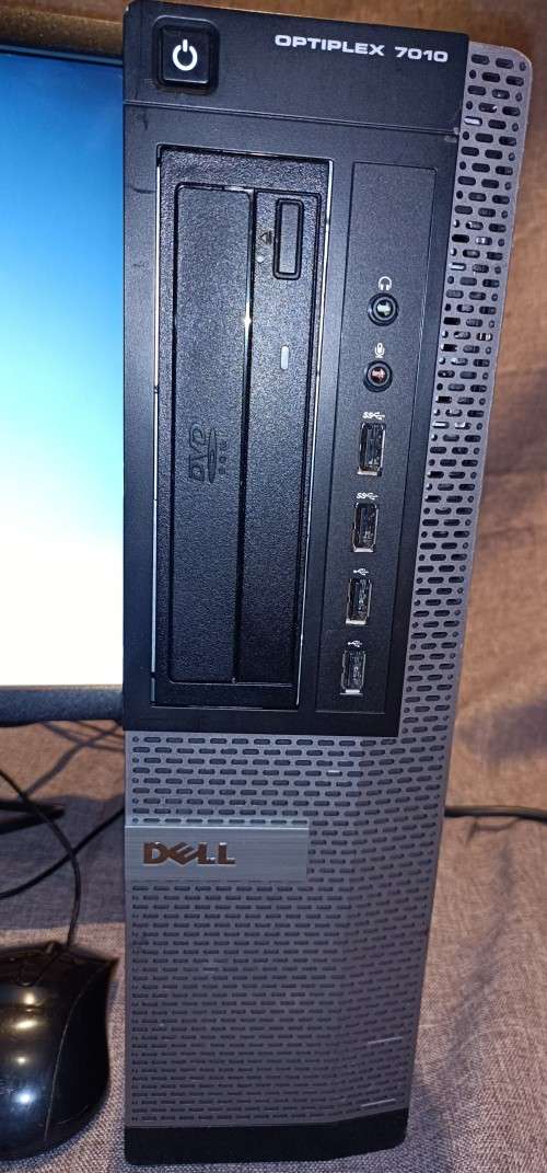 Complete Dell Optiplex 7010 system, Intel i5-3470, 8GB RAM, 240GB SSD,1TB HDD, 22` Dell Monitor etc
