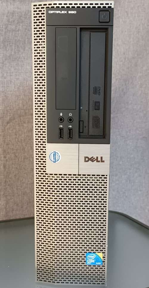 Dell OptiPlex 980, Intel i5-650@3.2GHz, 4GB Memory, 500GB HDD, DVD-RW, Windows 10 Pro