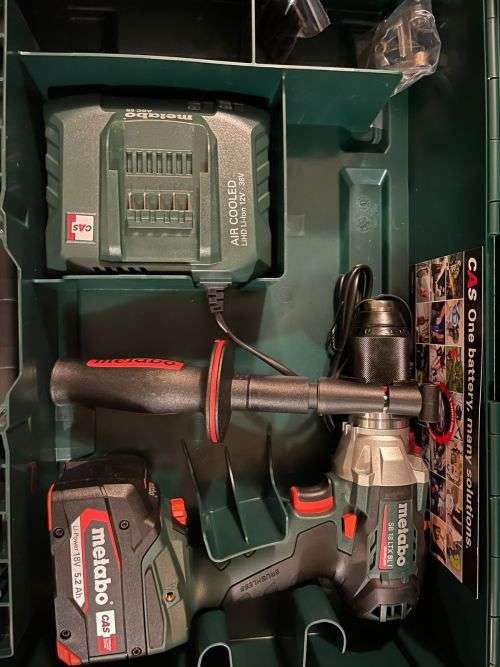 METABO | CORDLESS HAMMER DRILL 18V BRUSHLESS SET | SB 18 LTX BL I NEW