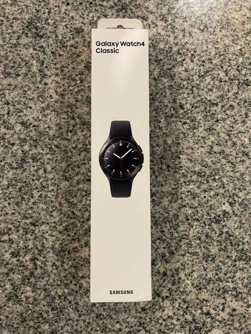 SAMSUNG GALAXY WATCH 4 CLASSIC 46MM LTE  GPS , BLUETOOTH , LTE, WIFI NEW OPEN BOX