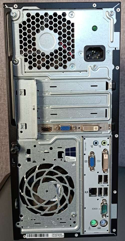 HP ProDesk 400 G2, Nvidia GT240 graphics, LG 23` IPS LED FHD monitor, HP keyboard, MS Mouse, Win11