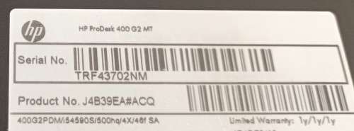 HP ProDesk 400 G2, Nvidia GT240 graphics, LG 23` IPS LED FHD monitor, HP keyboard, MS Mouse, Win11