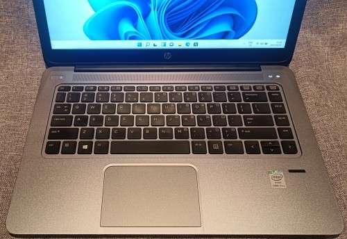 HP EliteBook Folio 1040 G1,14` FHD LED Display, Intel i7-4600U@2.7GHz, 8GB RAM, 256GB M.2 SSD, Win11