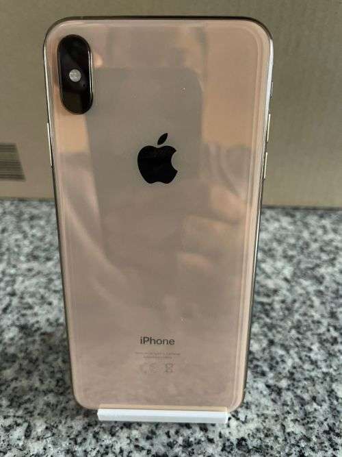 i PHONE XS MAX GOLD  64GB BATT HEALTH 86% MINT CONDITION