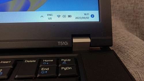 Lenovo ThinkPad T510i, 15.6` Display,  Intel i3-M370@2.4GHz, 8GB RAM, 500GB HDD, Windows 11 Pro