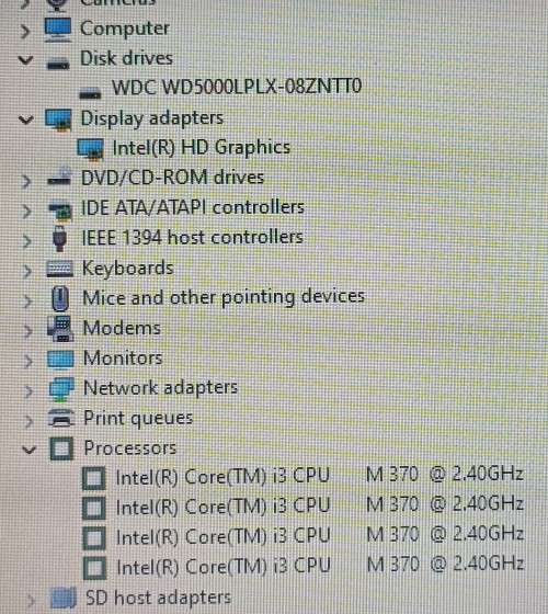 Lenovo ThinkPad T510i, 15.6` Display,  Intel i3-M370@2.4GHz, 8GB RAM, 500GB HDD, Windows 11 Pro