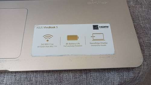 Asus VivoBook S X510UAR, Intel i3-7100U@2.4GHz, 8GB RAM, 1TB HDD, 15.6` HD 1366*768 display, Win 11