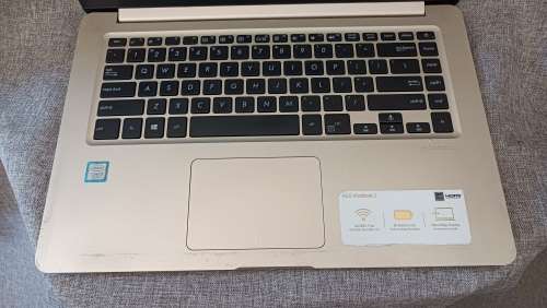 Asus VivoBook S X510UAR, Intel i3-7100U@2.4GHz, 8GB RAM, 1TB HDD, 15.6` HD 1366*768 display, Win 11