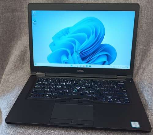 Dell Latitude E5480, Intel i5-6300U@2.4GHz, 8GB RAM, 512GB NVMe SSD, 14` HD 1366*768 Display, Win 11