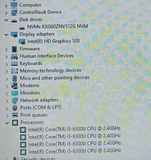 Dell Latitude E5480, Intel i5-6300U@2.4GHz, 8GB RAM, 512GB NVMe SSD, 14` HD 1366*768 Display, Win 11