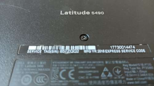 Dell Latitude E5490, 8th Gen i5-8350U@1.9GHz, 12GB RAM, 256GB NVMe SSD, 14` FHD LED Display, Win 11