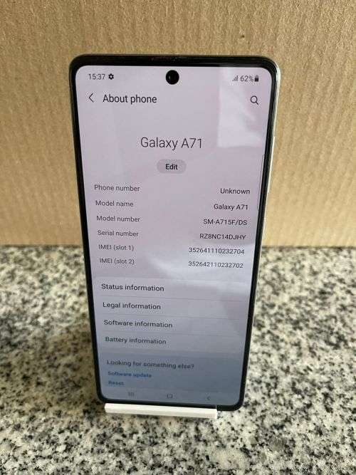 SAMSUNG A71 DUAL  SIM 128 GB 6GB RAM