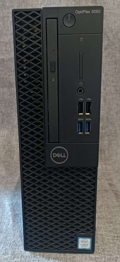 Dell OptiPlex 3060, Intel 8th Gen i5-8500@3GHz, 8GB Memory, 500GB HDD, Windows 11 Pro