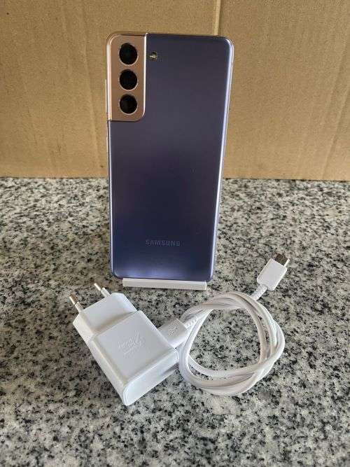 SAMSUNG S21 5G DUAL SIM MINT CONDITION PHANTOM VIOLET