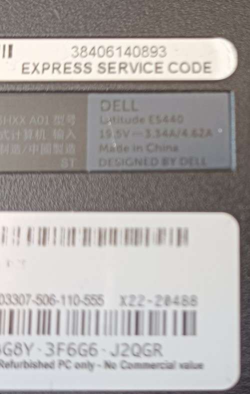 Dell Latitude E5440, Intel i7-4600u@2.7GHz, Nvidia GT720M GPU, 8Gb RAM, 500GB HDD, Win 11