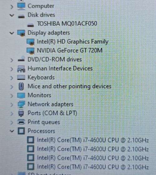 Dell Latitude E5440, Intel i7-4600u@2.7GHz, Nvidia GT720M GPU, 8Gb RAM, 500GB HDD, Win 11