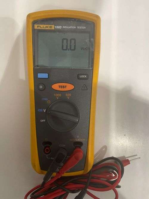 FLUKE 1503 INSULATION TESTER RETAIL 15K