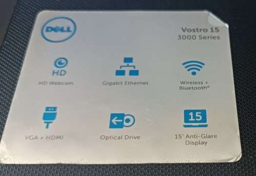 Dell Vostro 15-3568, Intel i5-7200U@2.5GHz, 12GB RAM, 240GB SSD, 15.6` Display (1366x768), Win11 Pro