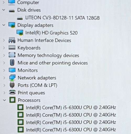 Dell Latitude E7470, Intel i5-6300U@2.4GHz, 16GB RAM, 128GB m.2 SSD, 14` FHD Display, Win 11 Pro