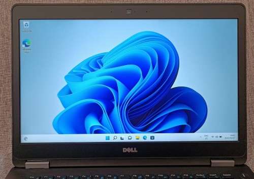 Dell Latitude E7470, Intel i5-6300U@2.4GHz, 16GB RAM, 128GB m.2 SSD, 14` FHD Display, Win 11 Pro