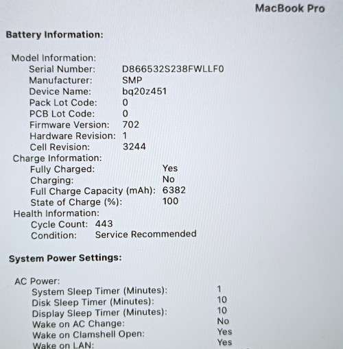 Apple MacBook Pro Retina 15` Mid 2015 A1398, 16GB RAM, Intel i7@2.2GHz, 250GB SSD, MacOS Monterey