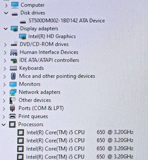 Dell OptiPlex 980, Intel i5-650@3.2GHz, 4GB Memory, 500GB Hard Disk Drive, Windows 11 Pro