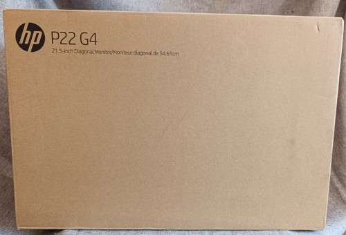 New in Box HP ProDesk 600 G6 SFF i3 10th Gen,8Gb,512Gb, 21.5` HP P22 G4 FHD Monitor, Keyboard, Mouse