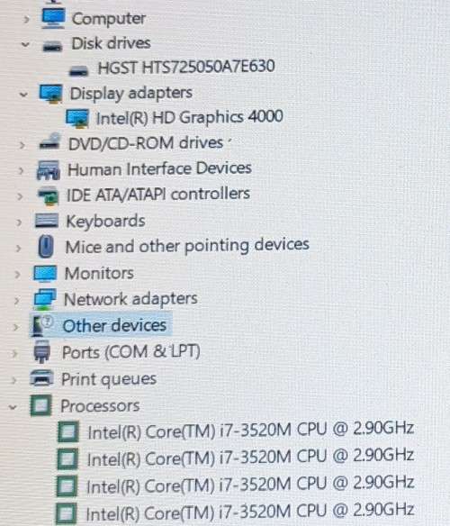 Dell Latitude E5530, Intel i7-3520M@2.9GHz, 8Gb RAM, 15.6` FHD (1920x1080) display, 500GB HDD, Win11