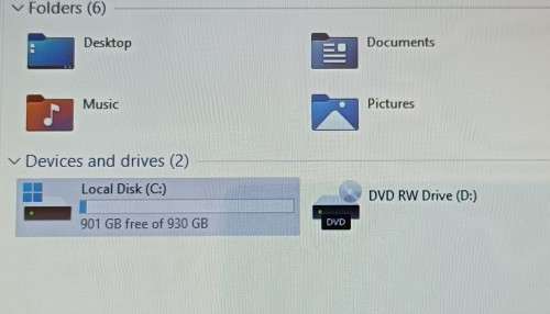 Lenovo IdeaPad 110, Intel i3-6100U@2.3GHz, 8GB RAM, 1TB HDD, 15.6` HD LED Display (1366x768), Win 11