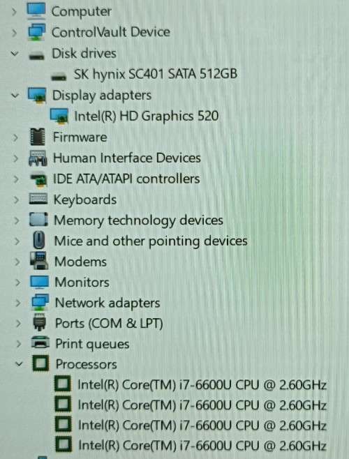 Dell Latitude 7480 Ultrabook, Intel i7-6600U@2.6GHz, 16GB RAM, 512GB m.2 SSD, FHD Display, Win 11