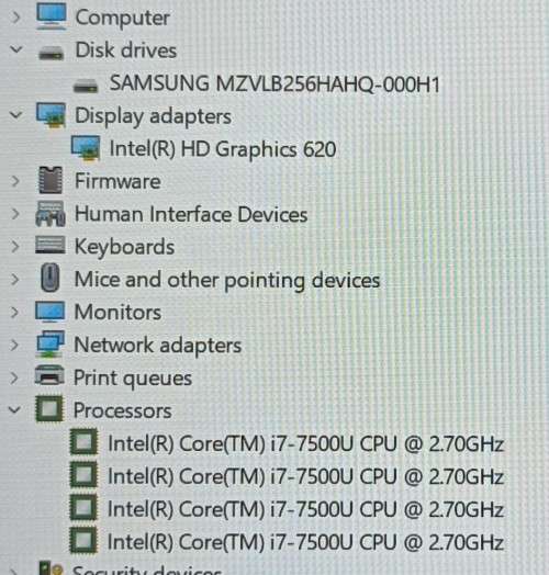 HP EliteBook 840 G5, Intel i7-7500U@2.7GHz, 16GB RAM, NVMe 256GB SSD, 14: FHD LED Display, Win 11Pro