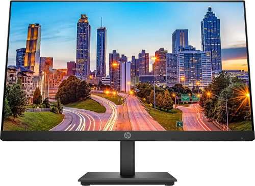 New in Box HP P224 21.5-inch Full HD LED Monitor, Power Cord, Documentation Retail 4k