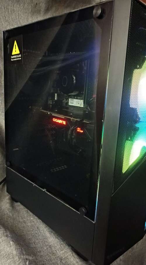 Gaming PC, 9th Gen i5-9400@2.9GHz, NVIDIA 1070Ti, 32GB RAM, 2 x SSD`s, 23` Monitor, Keyboard, Mouse