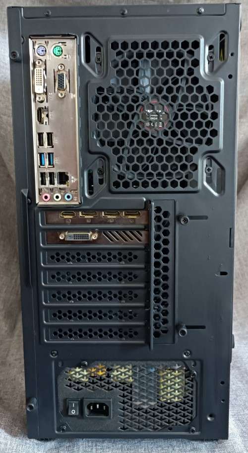 Gaming PC, 9th Gen i5-9400@2.9GHz, NVIDIA 1070Ti, 32GB RAM, 2 x SSD`s, 23` Monitor, Keyboard, Mouse