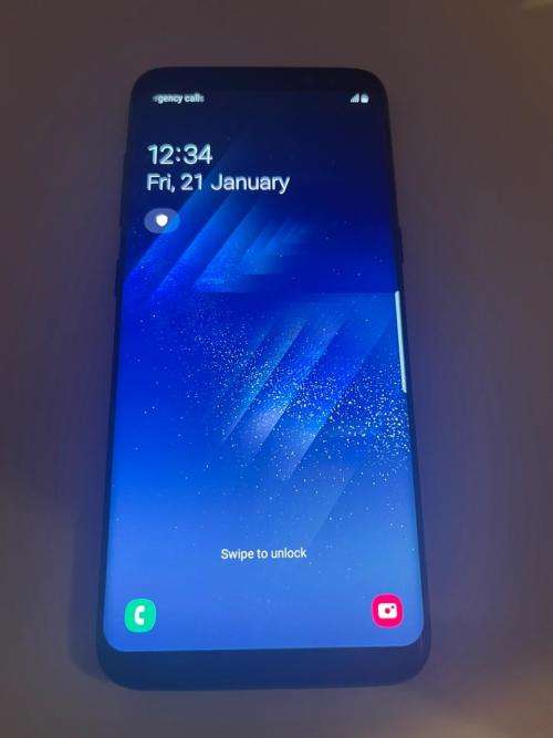 SAMSUNG S8 SINGLE  SIM 4GB RAM 64GB MEMORY MINT CONDITION