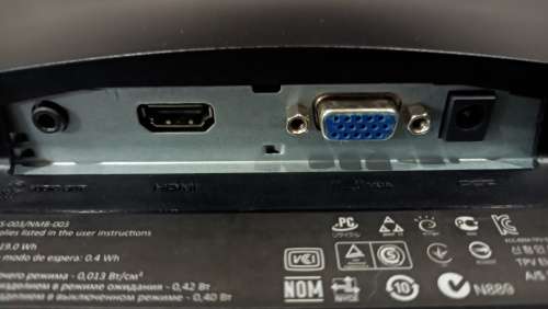 Dell S2340Lc 23` Full HD 1920x1080p LED IPS Monitor, HDMI and VGA ports