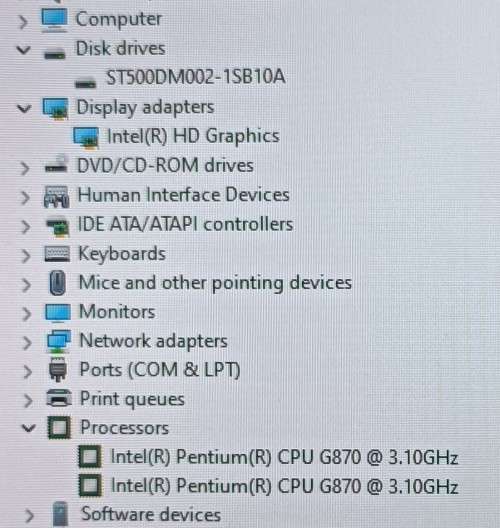 Dell OptiPlex 7010 SFF, Intel Pentium G870@3.1GHz, 4GB RAM, 500GB HDD, Tower Only