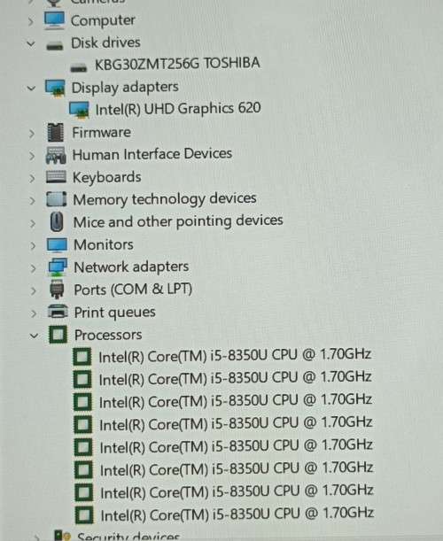 Dell 7390, 13.3` FHD Touchscreen, 8th Gen i5-8350U, 16GB RAM, 256GB m.2 SSD, Windows 11 Professional