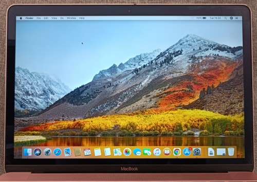 MacBook 12` Retina 2017, Model A1534, Intel i5@1.3GHz, 8GB RAM, 500GB SSD, MacOS High Sierra