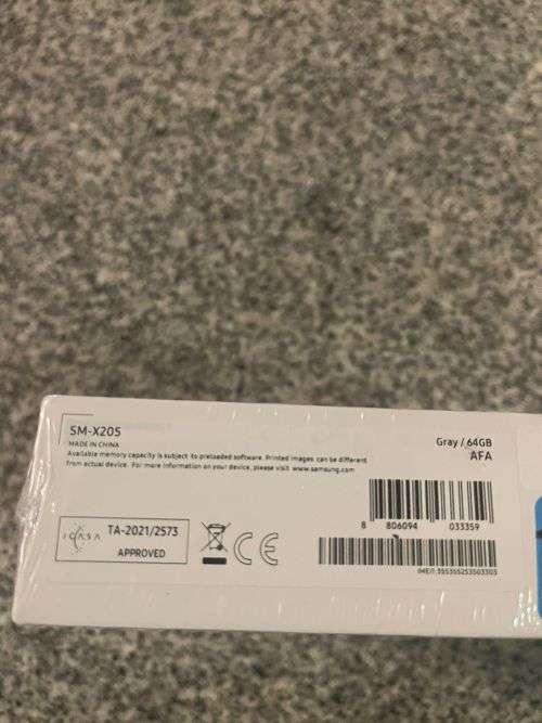 Samsung Galaxy Tab A8 10.5` 64GB Wifi Tablet - Grey New Sealed