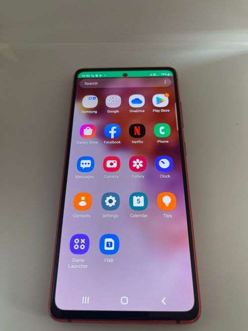 SAMSUNG GALAXY S20 FE 6GB RAM  - 128GB - DUAL SIM MINT CONDITION AS NEW CLOUD RED