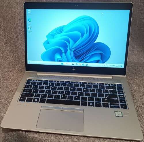 HP EliteBook 840 G5, 8th Gen i7-8650U@1.9GHz, Radeon RX540 2GB GPU, 16GB RAM, 512GB m.2 SSD, FHD
